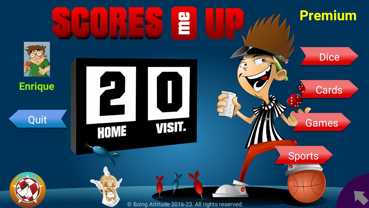 Scores Me Up / Splash screen 